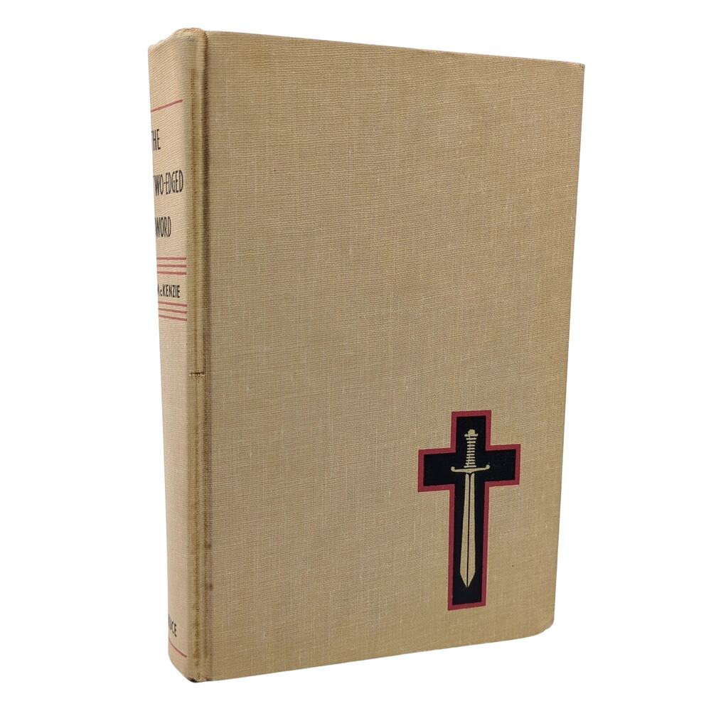 The Two-Edged Sword John L. McKenzie 1956 5th Ed Hardcover Book Old Testament